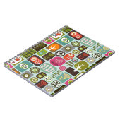 抽象芸術自然アイコンノートブック ノートブック (左側)