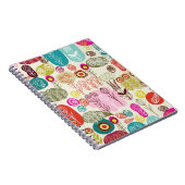 抽象芸術自然アイコンノートブック ノートブック (右側)