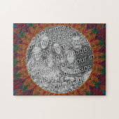 抽象芸術自然アートフレーム独自の写真を作成 ジグソーパズル (横)