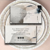 抽象芸術自然カラー形状プロフェッショナル 名刺