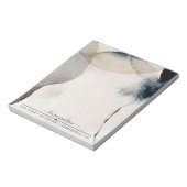 抽象芸術自然カラー形状寿命コーチ ノートパッド (回転)