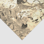 抽象芸術自然セピア色風変わり調法 薄葉紙 (詳細)