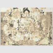 抽象芸術自然セピア色風変わり調法 薄葉紙 (正面)