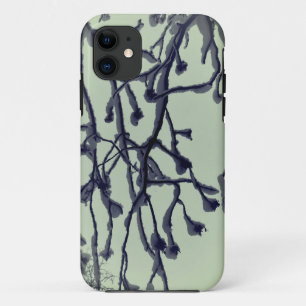 抽象芸術自然ツリー雪iPhone / iPadケース iPhone 11 ケース