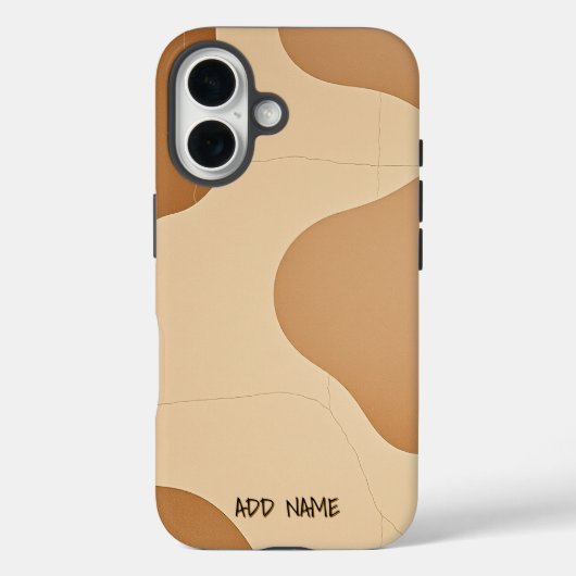 抽象芸術自然ミニマルデザイン Case-Mate iPhoneケース (裏面)