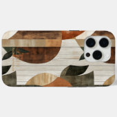 抽象芸術自然ミニマル自然インスパイア Case-Mate iPhoneケース (裏面 (横))