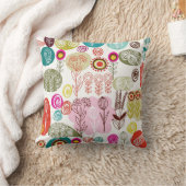 抽象芸術自然枕 クッション (ブランケット)