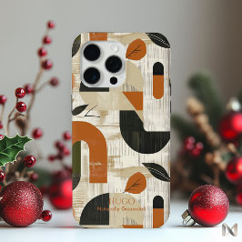 抽象芸術自然植物学 – ミニマリスト自然 iPhone 15 PRO MAXケース