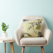 抽象芸術自然葉のモスグリーンの芸術 クッション (椅子)