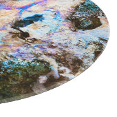 抽象芸術自然静止水切り盤 カッティングボード (角)