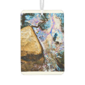 抽象芸術自然静水空気清浄剤 カーエアーフレッシュナー (裏面)