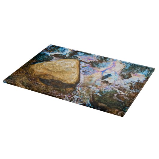 抽象芸術自然静水 カッティングボード (角)