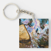 抽象芸術自然静水 キーホルダー (正面)