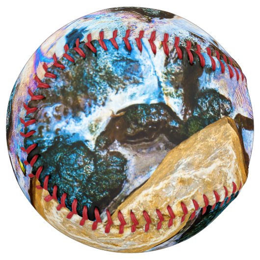 抽象芸術自然静水 ソフトボール (正面左)