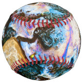 抽象芸術自然静水 ソフトボール (正面)