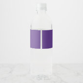 抽象芸術自然静水 ペットボトルラベル (裏面)