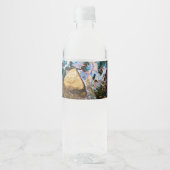 抽象芸術自然静水 ペットボトルラベル (正面)