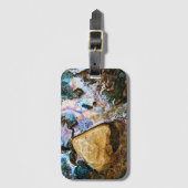 抽象芸術自然静水 ラゲッジタグ (正面縦)