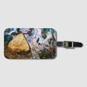 抽象芸術自然静水 ラゲッジタグ (正面横)