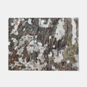 抽象芸術自然 – まだら樹皮6 ドアマット (正面)