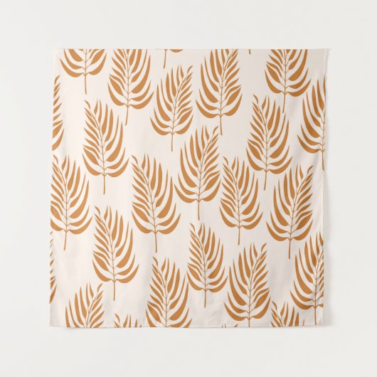 抽象芸術自然、ミニマリストシームレスパターン。 タペストリー (正面)