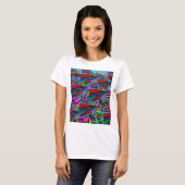 抽象芸術自然 Tシャツ (正面フル)
