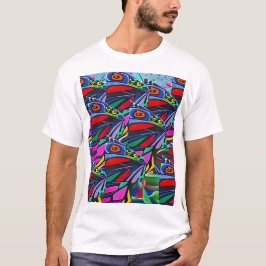 抽象芸術自然 Tシャツ (正面)