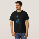 抽象芸術自由の女神 Tシャツ (正面フル)