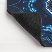 抽象芸術航海のライガスタイリッシュス曼荼羅 マウスパッド (コーナー)