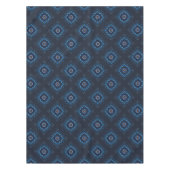 抽象芸術航海の海軍スタイリッシュ曼荼羅  テーブルクロス (正面)