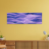 抽象芸術船外破砕波26 キャンバスプリント (インサイチュ (リビング))