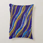 抽象芸術船外破砕波33 アクセントクッション (裏面(縦))