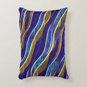 抽象芸術船外破砕波33 アクセントクッション (正面(垂直))