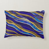 抽象芸術船外破砕波33 アクセントクッション (裏面)