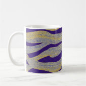 抽象芸術船首折れ波13 コーヒーマグカップ (左)