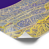 抽象芸術船首折れ波13 ポスター (コーナー)