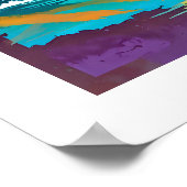 抽象芸術船 ポスター (角)