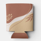 抽象芸術色の不規則な形 缶クーラー (裏面)