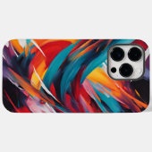 抽象芸術色の移動 Case-Mate iPhoneケース (裏面 (横))