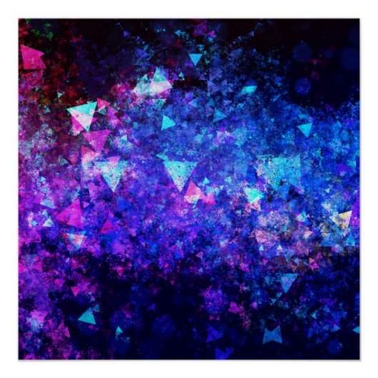 抽象芸術色の背景モダンスタイリッシュ ポスター (正面)