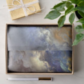 抽象芸術色の雲 – ティッシュペーパー 薄葉紙 (ギフト)