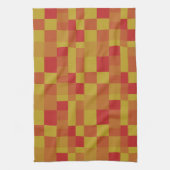 抽象芸術色パッチワークパターン280913 キッチンタオル (縦)