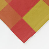 抽象芸術色パッチワークパターン280913 フリースブランケット (角)