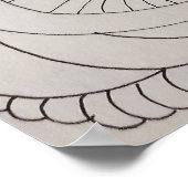 抽象芸術色付けページ ポスター (角)