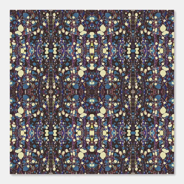 抽象芸術色大理石模様 壁紙 (正面)