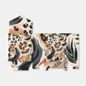 抽象芸術色彩の鮮やかエキゾチックアニマルプリントヒョウ フェイバーボックス (折り畳みなし)