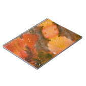 抽象芸術色彩の鮮やか手水色。素晴らしい背景 ノートブック (左側)