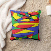 抽象芸術色枕 クッション (ブランケット)