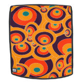 抽象芸術色楕円バックパック – ジオメトモダンリ バックパック (取り外し可フェース)