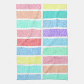 抽象芸術色 キッチンタオル (縦)